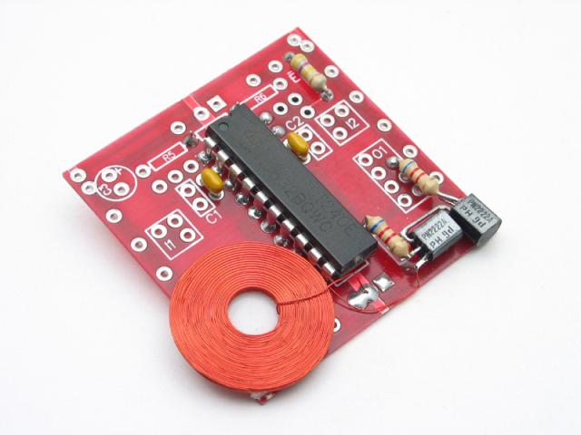 Coil connection between Vdd and the collector of the transistor.