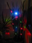 The white LED pointed at the camera.