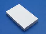 Cut a 6mm thick piece of sintra 1" wide by 1and 5/8 long. 