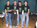 Winners of the mine sweeper competition