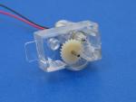 Step 4. Put one of the gears back but put it in facing down. This is just to provide a spacer for the next gear.