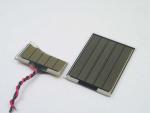 Broken SC2433, again this solar panel will still work but at about 1/5 the current output of a normal SC2433.